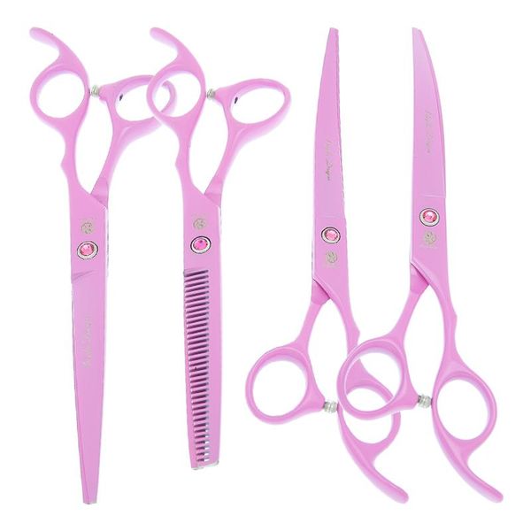 hair scissors purple dragon 7 inch professional pet grooming straight cutting thinning curved shears dogs haircut styling tool b0035b
hair scissors purple dragon 7 inch professional pet grooming straight cutting thinning curved shears dogs haircut styling tool b0035b