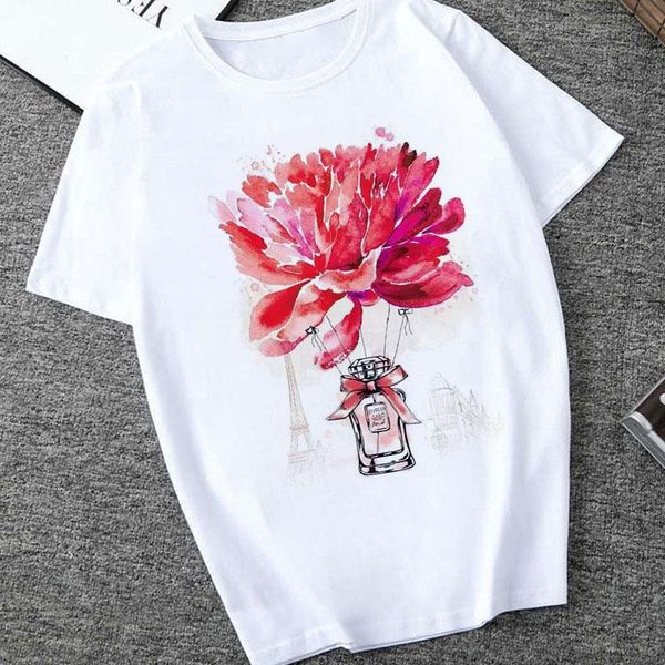 women's t-shirt 2021 summer floral flower printing women 90s harajuku short-sleeved t shirt ullzang graphic tshirt fashion top, White
women's t-shirt 2021 summer floral flower printing women 90s harajuku short-sleeved t shirt ullzang graphic tshirt fashion top, White