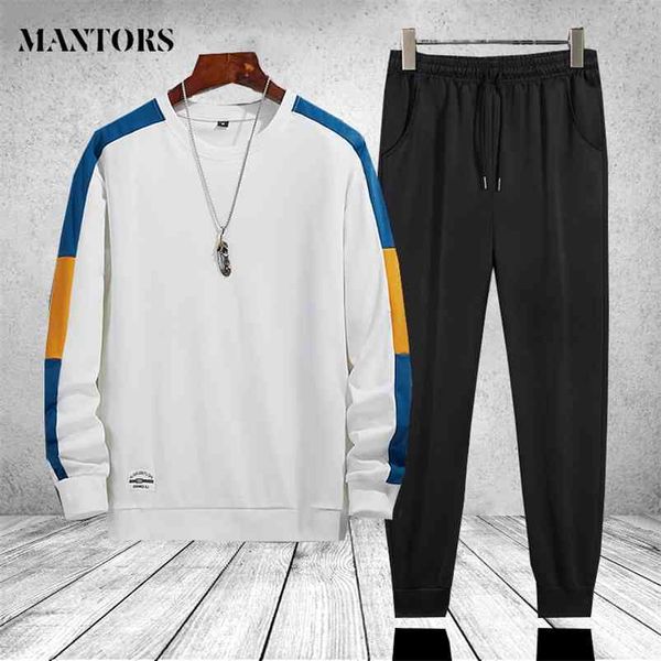 brand men casual sets patchwork autumn spring long sleeve men's hoodies+ pants two piece tracksuit male sportswear set plus size 210806, Gray
brand men casual sets patchwork autumn spring long sleeve men's hoodies+ pants two piece tracksuit male sportswear set plus size 210806, Gray