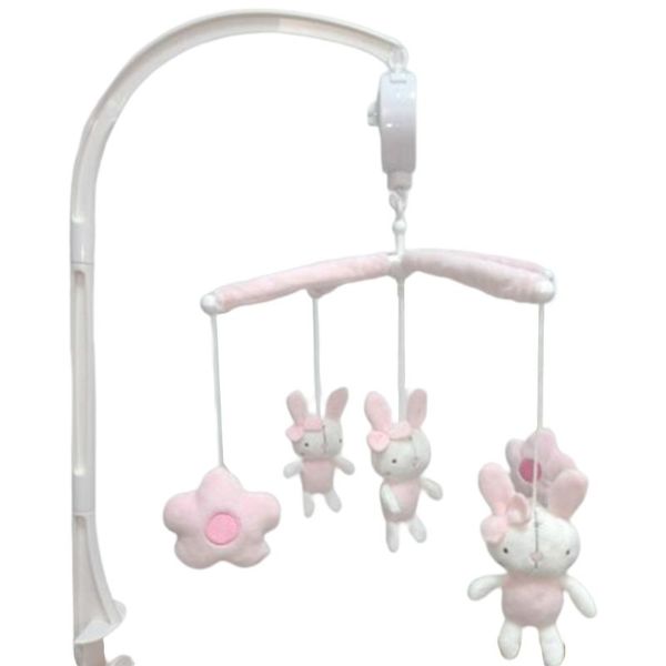 baby crib musical mobile rattles plush pendants toy bed bell wind chimes hanging decorations