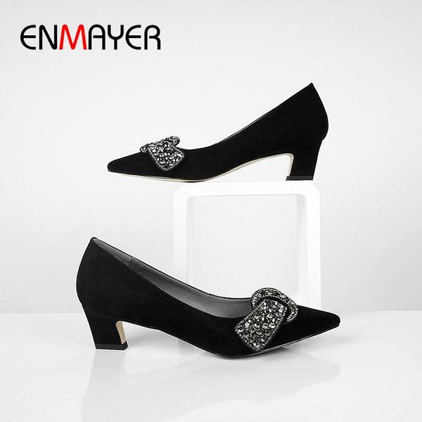 dress shoes enmayer 2021 elegant high heels kid suede pointed toe wedding ladies slip-on women pumps basic square heel woman, Black
dress shoes enmayer 2021 elegant high heels kid suede pointed toe wedding ladies slip-on women pumps basic square heel woman, Black