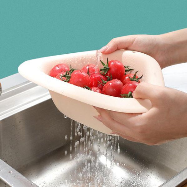 hooks & rails multi-purpose tray triangular drain basket fruit suction cup filter vegetable storage box kitchen tool
hooks & rails multi-purpose tray triangular drain basket fruit suction cup filter vegetable storage box kitchen tool