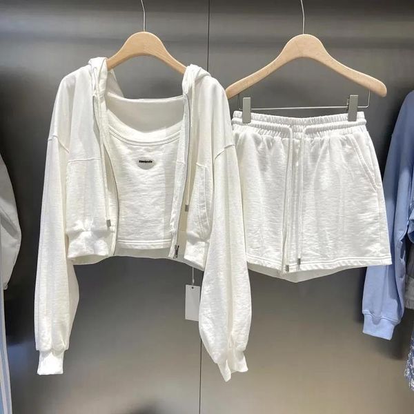 women's tracksuits 3pcs set xl korean style autumn women thin camis +shirt+ shorts solid vintage sets elegant, Gray
women's tracksuits 3pcs set xl korean style autumn women thin camis +shirt+ shorts solid vintage sets elegant, Gray