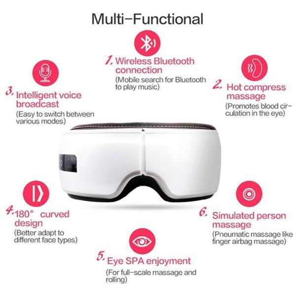 smart electric eye massager vibration care pressure air therapy heated o3u9 massagers
smart electric eye massager vibration care pressure air therapy heated o3u9 massagers