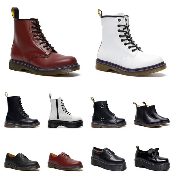 men women martin boots designer luxury leather winter shoes black white mens velvet boot 
men women martin boots designer luxury leather winter shoes black white mens velvet boot