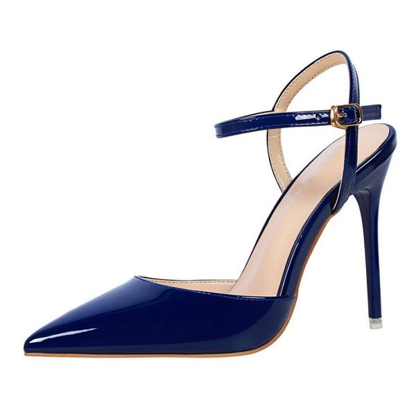 summer women thin heels pumps pointed high-heeled sandal patent leather slim sandals ol shoes single a0090, Black
summer women thin heels pumps pointed high-heeled sandal patent leather slim sandals ol shoes single a0090, Black