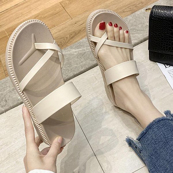 women's clip toe slippers woman sandals casual female flats slides beach footwear flip flop ladies fashion comfortable shoes, Black
women's clip toe slippers woman sandals casual female flats slides beach footwear flip flop ladies fashion comfortable shoes, Black
