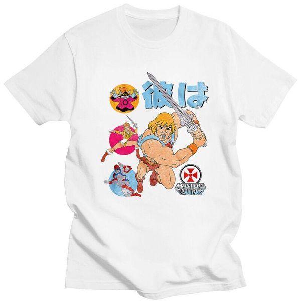 men's t-shirts he-man and the masters of universe t shirts short sleeve cotton tshirts handsome t-shirt casual eternia tees apparel, White;black
men's t-shirts he-man and the masters of universe t shirts short sleeve cotton tshirts handsome t-shirt casual eternia tees apparel, White;black
