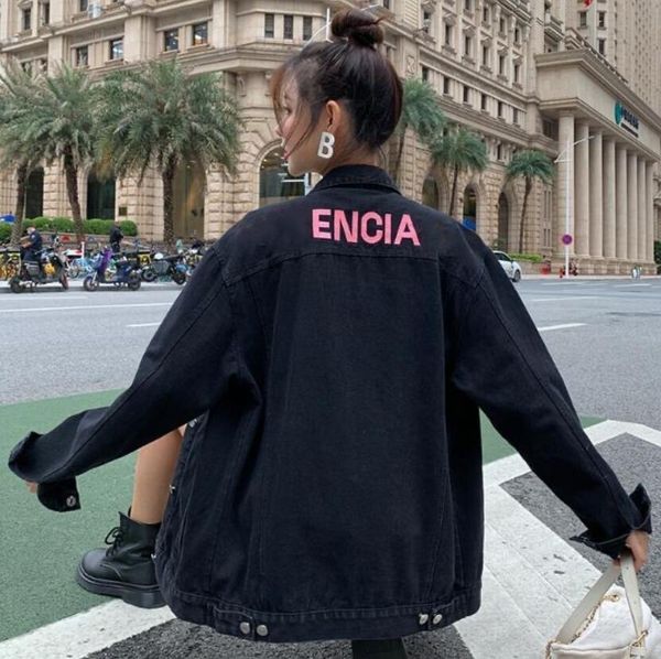 brand coats and jackets the 2021 paris fashion designer women's jacket comfy men's denim coat with classic lettered lape, Black;brown
brand coats and jackets the 2021 paris fashion designer women's jacket comfy men's denim coat with classic lettered lape, Black;brown