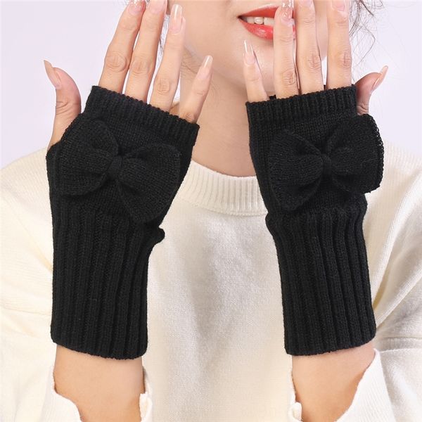 vJ47 2020mittens korean autumn and winter women' bow cute fashion knitted wool warm half warm vesbutterfly gloves finger open fingered glo, Blue;gray
vJ47 2020mittens korean autumn and winter women' bow cute fashion knitted wool warm half warm vesbutterfly gloves finger open fingered glo, Blue;gray