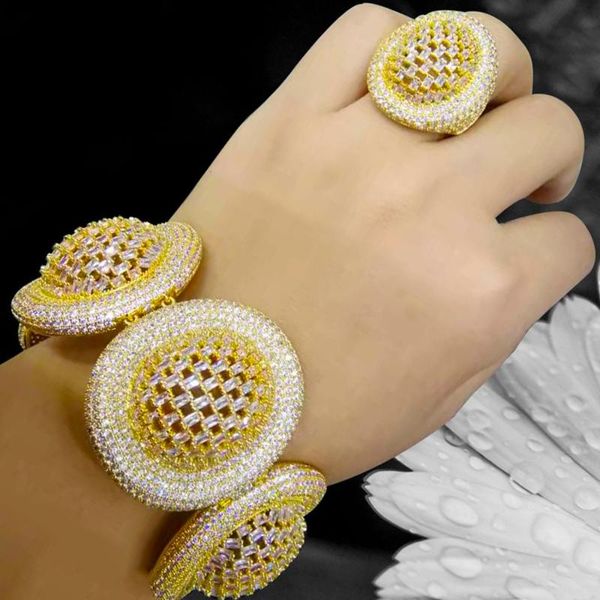 earrings & necklace kellybola design luxury nigerian dubai big cubic zircon bangle ring jewelry sets for women wedding bridal accessories, Silver
earrings & necklace kellybola design luxury nigerian dubai big cubic zircon bangle ring jewelry sets for women wedding bridal accessories, Silver