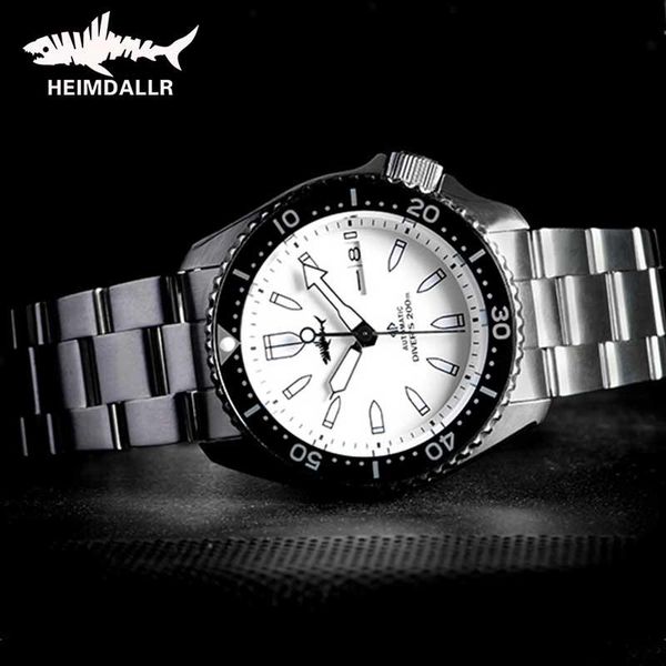 wristwatches heimdallr skx007 mechanical watch men dive sapphire white dial luminous nh36a mov automatic diver watches 200m diving, Slivery;brown
wristwatches heimdallr skx007 mechanical watch men dive sapphire white dial luminous nh36a mov automatic diver watches 200m diving, Slivery;brown