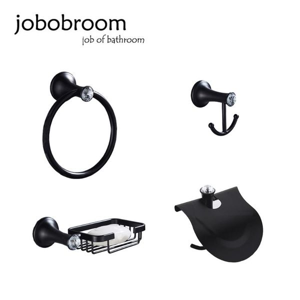 bath accessory set jobobroom bathroom black wall mounted hook and soap dish paper holders with towel ring hardware
bath accessory set jobobroom bathroom black wall mounted hook and soap dish paper holders with towel ring hardware