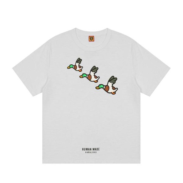 men's t-shirts human made t-shirt slub cotton loose short-sleeved casual men and women couples trend, White;black
men's t-shirts human made t-shirt slub cotton loose short-sleeved casual men and women couples trend, White;black