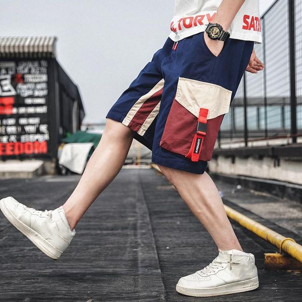 men's shorts cargo korea style 2021 summer casual bigger pocket classic 95% cotton male short pants loose thin trouers, White;black
men's shorts cargo korea style 2021 summer casual bigger pocket classic 95% cotton male short pants loose thin trouers, White;black