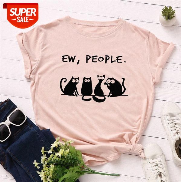 spot european and american women's loose round neck cat short-sleeved cotton t-shirt #wm4g, White
spot european and american women's loose round neck cat short-sleeved cotton t-shirt #wm4g, White