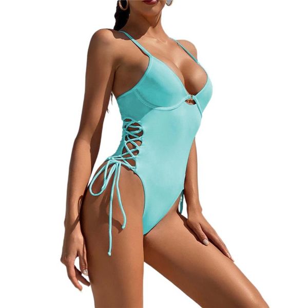 one piece swimsuit women lace up underwired swimwear female padded monokini bather bathing suit swim lady trajes de 2021 one-piece suit
one piece swimsuit women lace up underwired swimwear female padded monokini bather bathing suit swim lady trajes de 2021 one-piece suit