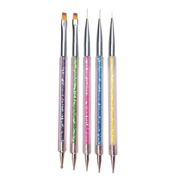 nail art kits 5 double-headed color drawing pens set drill light therapy pen tool hook line z7r2
nail art kits 5 double-headed color drawing pens set drill light therapy pen tool hook line z7r2