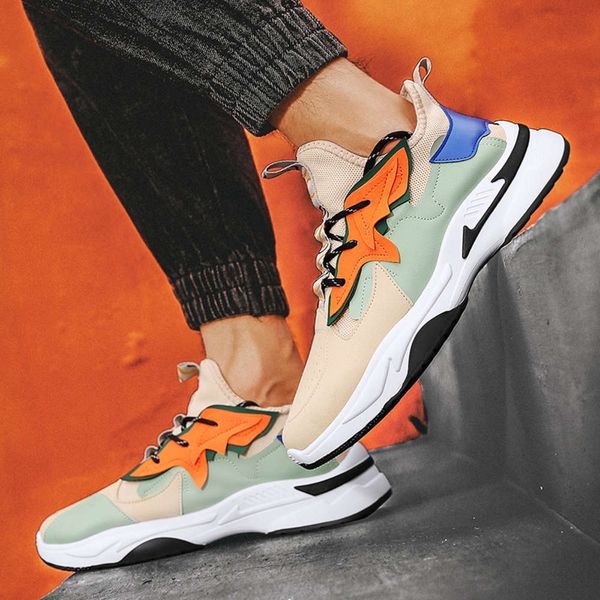 Casual shoes T5HZ New comfortable flying woven sports shoes fashionable versatile ins Style Men's student light outdoor men's LJYG, Dark green
Casual shoes T5HZ New comfortable flying woven sports shoes fashionable versatile ins Style Men's student light outdoor men's LJYG, Dark green