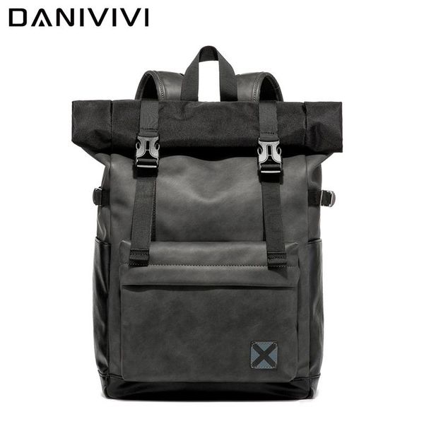 designer travel backpack school bags for men vintage leather business men's large capacity waterproof mochila hombre
designer travel backpack school bags for men vintage leather business men's large capacity waterproof mochila hombre
