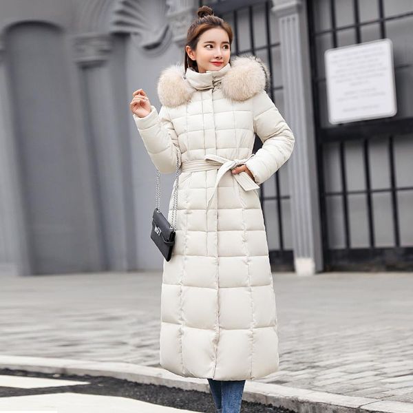 women's trench coats x-long 2021 fashion slim women winter jacket cotton padded warm thicken ladies coat long parka womens jackets pp13, Tan;black
women's trench coats x-long 2021 fashion slim women winter jacket cotton padded warm thicken ladies coat long parka womens jackets pp13, Tan;black