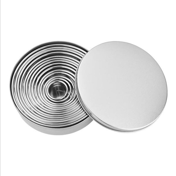 baking moulds round biscuit mold practical cutting machine 14 pieces/batch stainless steel diy mousse cake dessert pastry
baking moulds round biscuit mold practical cutting machine 14 pieces/batch stainless steel diy mousse cake dessert pastry