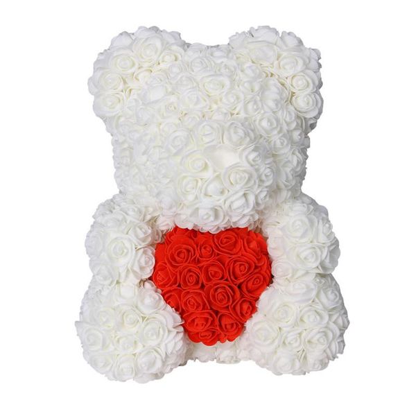 custom 40cm rose bear with heart artificial teddy for christmas gift decorative flowers & wreaths
custom 40cm rose bear with heart artificial teddy for christmas gift decorative flowers & wreaths