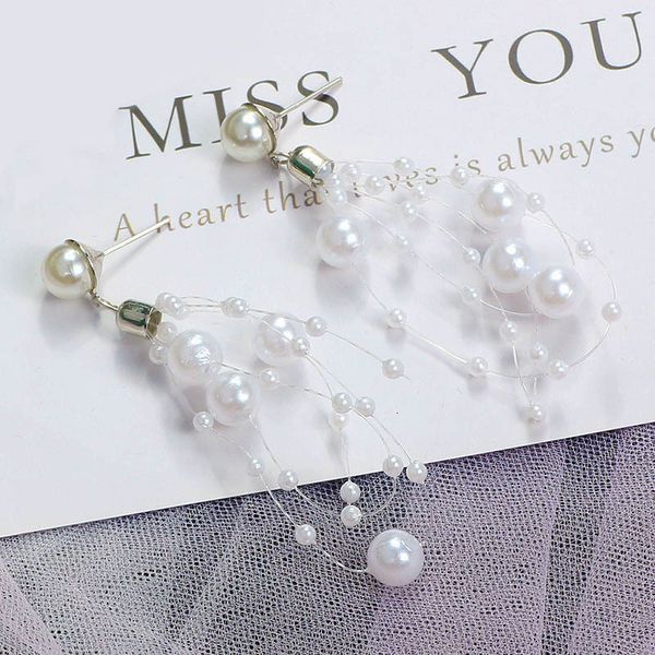 ins fairy wind star pearl earrings simple pearl string earrings temperament earrings girl, Silver
ins fairy wind star pearl earrings simple pearl string earrings temperament earrings girl, Silver
