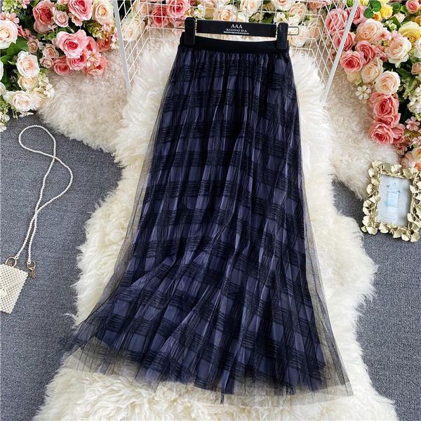 skirts summer empire long fairy woman skirt elegent plaid mesh for women female streetwear, Black
skirts summer empire long fairy woman skirt elegent plaid mesh for women female streetwear, Black
