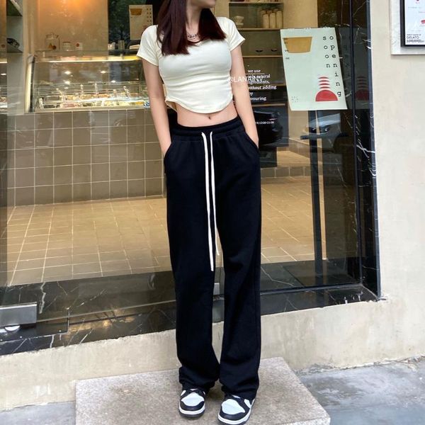 women's pants & capris women streetwear solid oversize wide leg trousers casual hip-hop y2k harajuku femme pantalon vintage dark pant a, Black;white
women's pants & capris women streetwear solid oversize wide leg trousers casual hip-hop y2k harajuku femme pantalon vintage dark pant a, Black;white