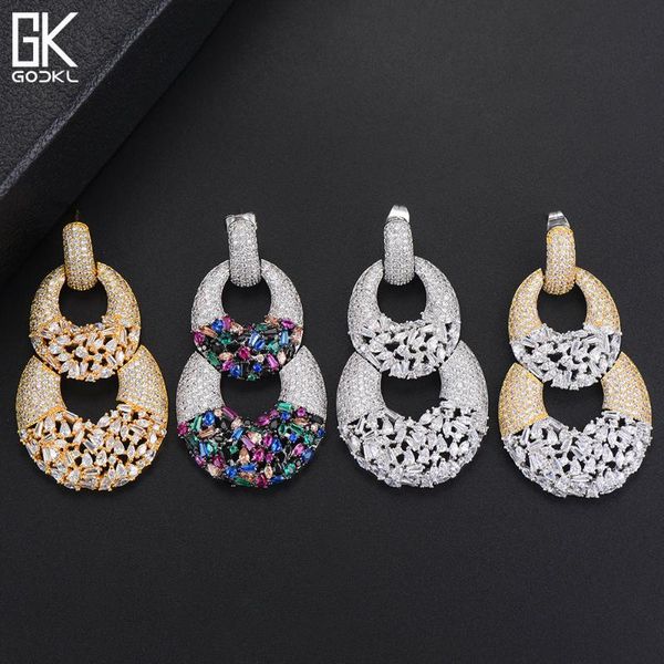 luxury waterdrop long dangle earrings for women wedding cubic zircon crystal cz dubai bridal fashion jewelry 2021 & chandelier, Silver
luxury waterdrop long dangle earrings for women wedding cubic zircon crystal cz dubai bridal fashion jewelry 2021 & chandelier, Silver