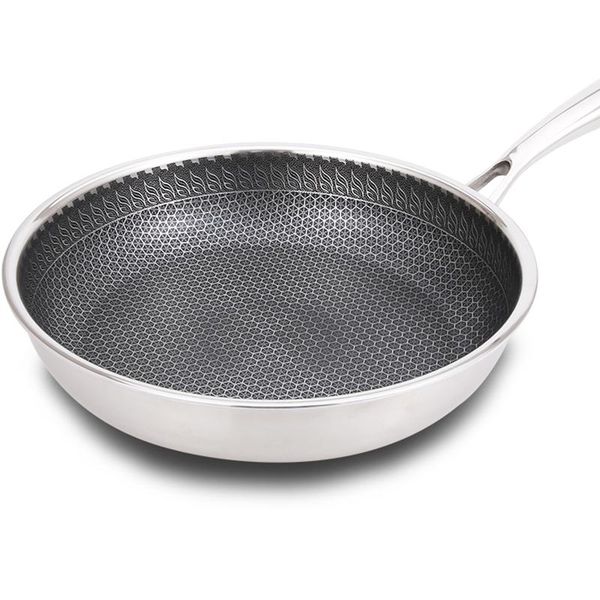 pans household non-stick pan honeycomb 304 stainless steel frying without oil smoke wok phosphorus
pans household non-stick pan honeycomb 304 stainless steel frying without oil smoke wok phosphorus