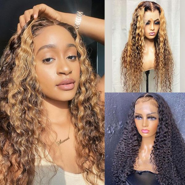lace wigs highlighted hd transparent deep wave frontal wig curly front human hair t part wet and wavy, Black;brown
lace wigs highlighted hd transparent deep wave frontal wig curly front human hair t part wet and wavy, Black;brown