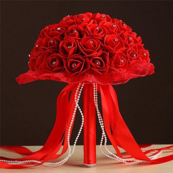 decorative flowers & wreaths crystal lace roses bridesmaid wedding bouquet bridal artificial silk 2021 hight quality flower
decorative flowers & wreaths crystal lace roses bridesmaid wedding bouquet bridal artificial silk 2021 hight quality flower