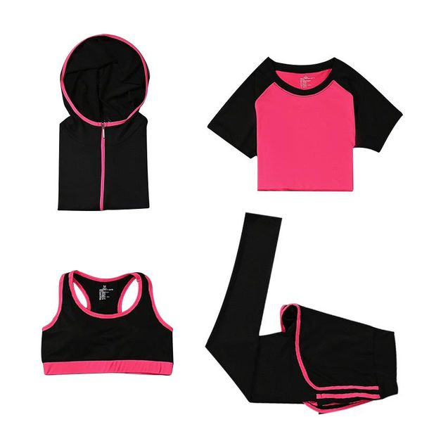 yoga outfit 2021 spring /autumn 4pcs sports workout set women quick-drying suit leggings + t shirt bra hooded coat
yoga outfit 2021 spring /autumn 4pcs sports workout set women quick-drying suit leggings + t shirt bra hooded coat