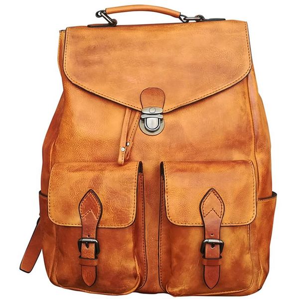 backpack luxury mens cow leather bag simple military style travel large capacity retro
backpack luxury mens cow leather bag simple military style travel large capacity retro