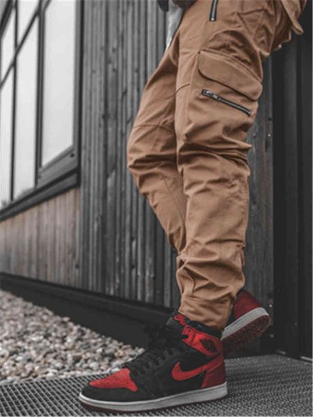 men's mens outdoor cargo sweatpants fashion occident trend running fitness sports skinny pencil pants spring male pockets casual slim t, Black
men's mens outdoor cargo sweatpants fashion occident trend running fitness sports skinny pencil pants spring male pockets casual slim t, Black