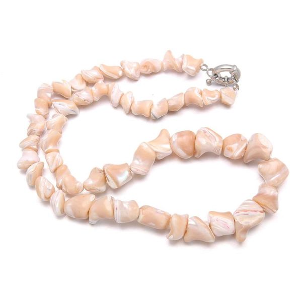 pendant necklaces coral beads irregular necklace for women fashion beaded white jewelry charms gift 48cm, Silver
pendant necklaces coral beads irregular necklace for women fashion beaded white jewelry charms gift 48cm, Silver