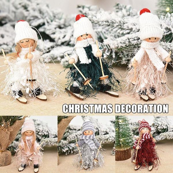 decorative objects & figurines wooden doll hanging pendants christmas ornaments for home tree decorations l9
decorative objects & figurines wooden doll hanging pendants christmas ornaments for home tree decorations l9