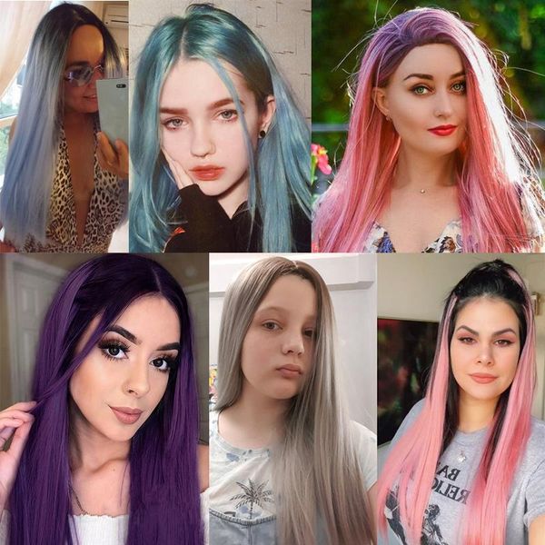synthetic wigs sinuo ombre blue long straight wig for women black pink blonde 24 inch cosplay no lace gradient color
synthetic wigs sinuo ombre blue long straight wig for women black pink blonde 24 inch cosplay no lace gradient color