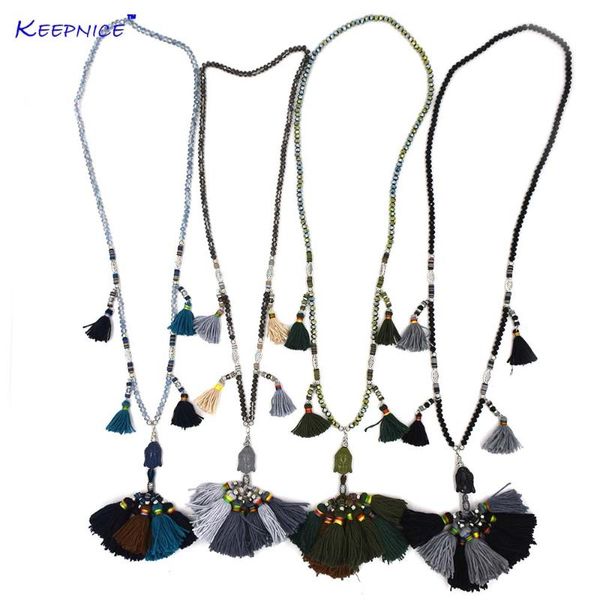 pendant necklaces ethnic buddha pendants necklace multicolor cotton tassel boho crystal beadschain long, Silver
pendant necklaces ethnic buddha pendants necklace multicolor cotton tassel boho crystal beadschain long, Silver