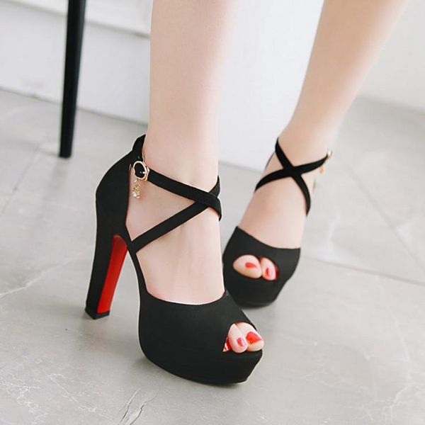 rome cross strap gladiator sandals women faux suede peep toe thin high heels platform female party dress shoes, Black
rome cross strap gladiator sandals women faux suede peep toe thin high heels platform female party dress shoes, Black