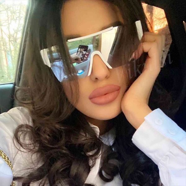 one lens square rimless sunglasses women coating mirror eyewear big oversizde for men vintage fashion shades uv400, White;black
one lens square rimless sunglasses women coating mirror eyewear big oversizde for men vintage fashion shades uv400, White;black
