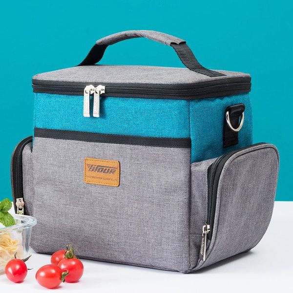 large capacity lunch bag thermal insulated box for women and kids casual picnic good quality organizer, Blue;pink
large capacity lunch bag thermal insulated box for women and kids casual picnic good quality organizer, Blue;pink