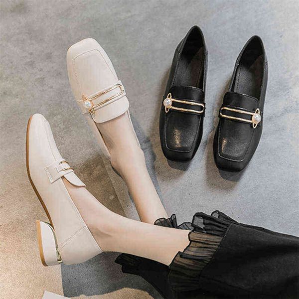 dress shoes spring woman slip on flat shoes women loafers black square toe mules low heels metal pearl loafer ladies boat shoes 9026n 220309
dress shoes spring woman slip on flat shoes women loafers black square toe mules low heels metal pearl loafer ladies boat shoes 9026n 220309