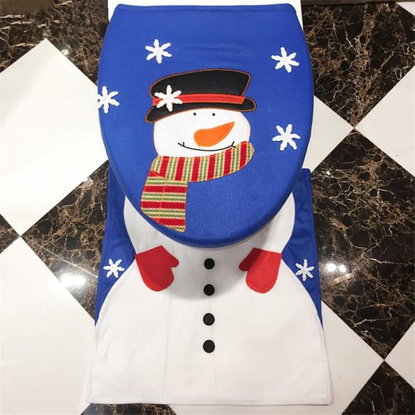 xmas snowman toilet mat dark blue embroidered seat cover sanitary ware for christmas home decor bathroom closestool rugs covers
xmas snowman toilet mat dark blue embroidered seat cover sanitary ware for christmas home decor bathroom closestool rugs covers