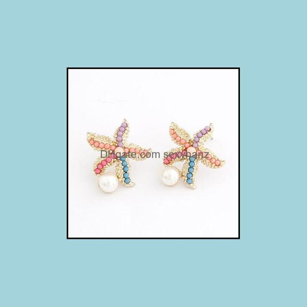 stud earrings jewelry fashion womens colorf starfish pearl lady cute s181 drop delivery 2021 mqivi, Golden;silver
stud earrings jewelry fashion womens colorf starfish pearl lady cute s181 drop delivery 2021 mqivi, Golden;silver