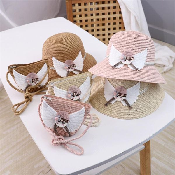 caps & hats 2021 child summer straw hat 2-6y female baby girls matching bag korean sun shade flower pot beach, Yellow
caps & hats 2021 child summer straw hat 2-6y female baby girls matching bag korean sun shade flower pot beach, Yellow