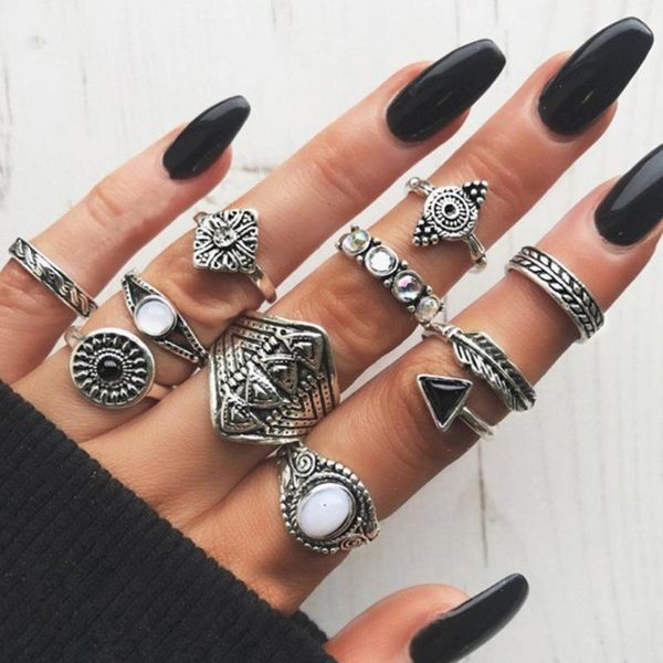 cluster rings 10pcs/set bohemia antique gold silver arrow leaf carved sets rhinestone knuckle for women anéis de mulher jewelry, Golden;silver
cluster rings 10pcs/set bohemia antique gold silver arrow leaf carved sets rhinestone knuckle for women anéis de mulher jewelry, Golden;silver