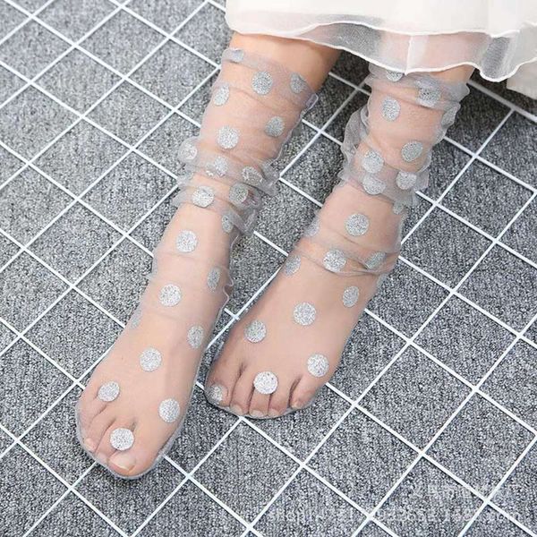 fashhion show dot patterned shiny short socks women ankle transparent harajuku hollow out summer thin low, Black;white
fashhion show dot patterned shiny short socks women ankle transparent harajuku hollow out summer thin low, Black;white